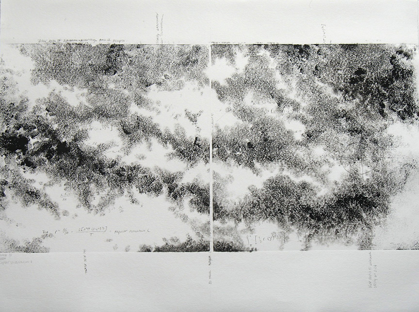 Kathy Strauss print, Kepler Underneath 1 (Right)